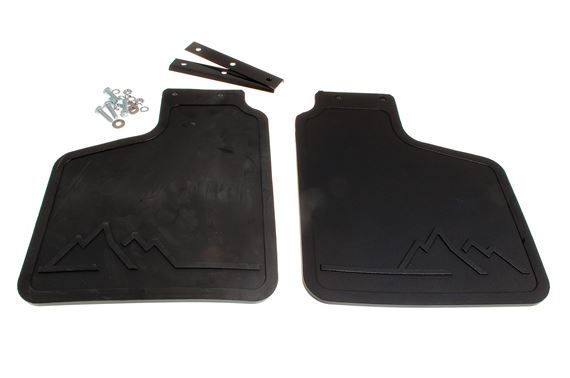 Mudflap Front (pair) With Logo - RTC6820 - Genuine