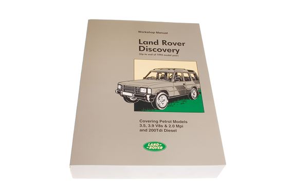 Land Rover Discovery 1 89-94 (Vin La) Workshop Manual