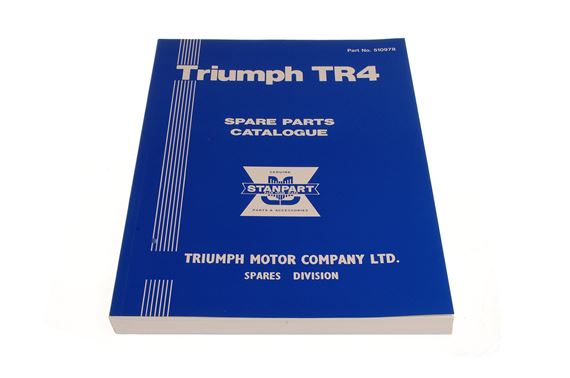 Parts Catalogue TR4 - 510978 - Factory