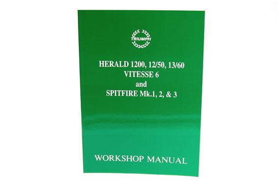 Workshop Manual Herald Vitesse & Spitfire Mk1-3 - 511243 - Factory