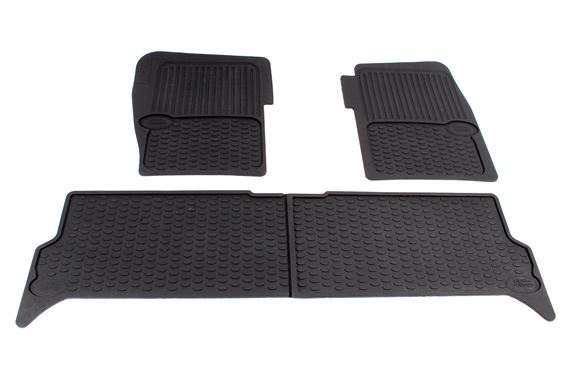 Rubber Mat Set (4 piece) With Logo - STC50048AA - Genuine