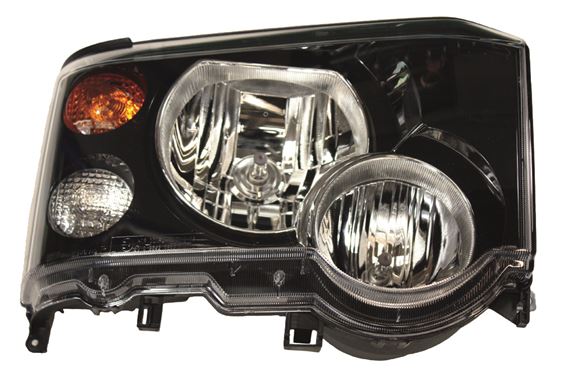 Headlamp Assembly - Complete with Indicator - LHD - RH - XBC001640 - Genuine
