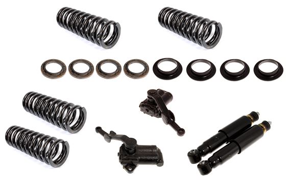 Shock Absorber Kit with Uprated Springs - TR4A-6 - RR1410 - price shown includes exchange surcharges