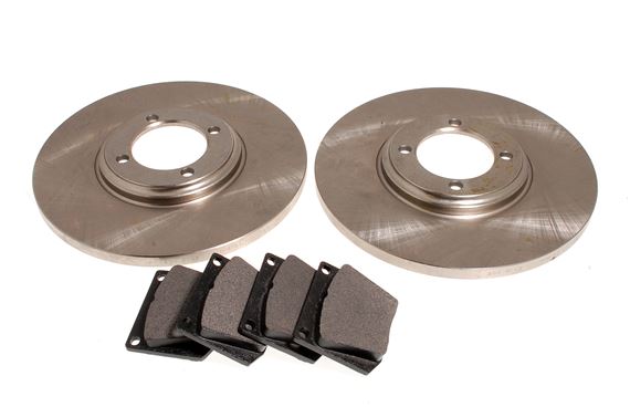 Front Brake Disc and Pad Set - Standard - GT6 and Vitesse Specific Applications - RG1059