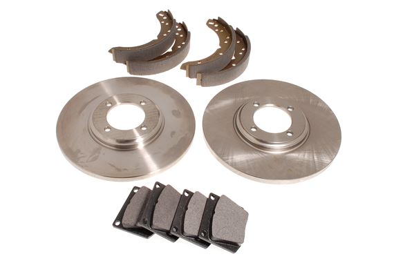 Brake Discs, Pads and Shoes Set - Standard - GT6 and Vitesse Specific Applications - RG1289