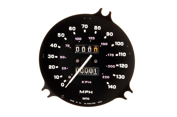 Speedometer Head - MPH - Cable Re-Set - TKC240