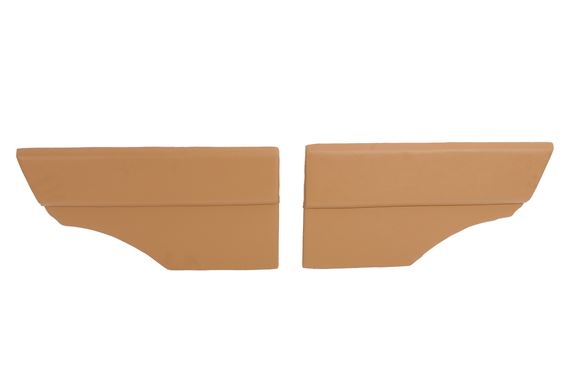 Rear Side Trim Panel (Pair) Leather Cloth Beige - RA1297BEIGE - Aftermarket