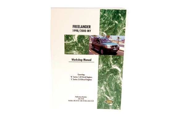 Factory Workshop Manual - Freelander 1998-2000 MY - LRL0144ENGP - Brooklands Books