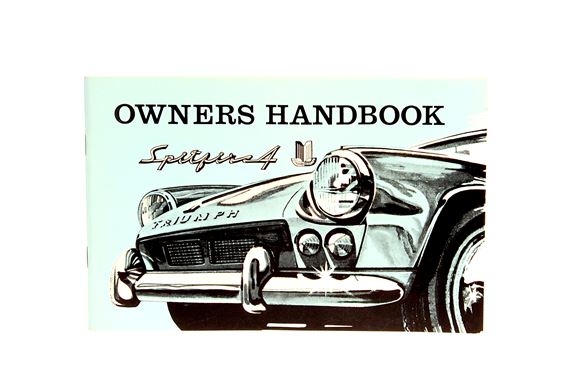 Owners Handbook Spitfire Mk4 - 511242
