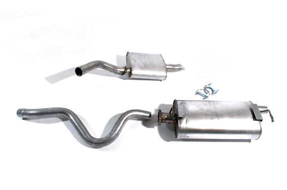 Centre and Rear Silencer Assembly - NTC7426P - Aftermarket