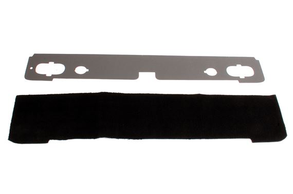 Rear Lamp Panel Cover - Board and Black Carpet - Loose - 719001