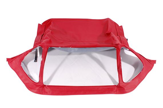 Hood Cover - Red Superior PVC Non Zip Out Window - Spitfire Mk1 & Mk2 - 807124SUPRED