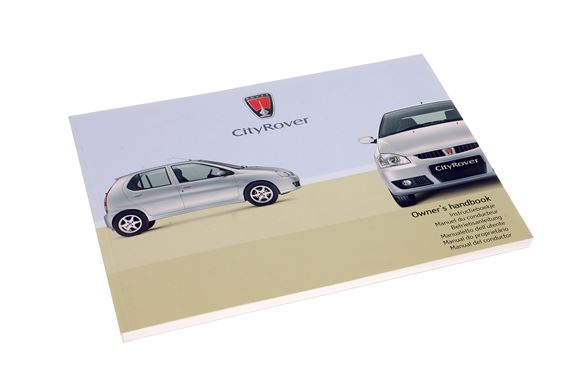 Owners Literature Pack City Rover - VDC000530EN - Genuine MG Rover