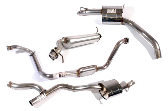 Exhaust System including CAT - RA1420MSP - Aftermarket
