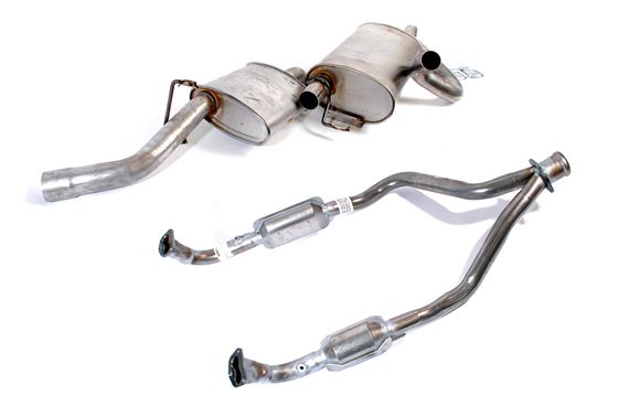 Exhaust System including CAT - RA1072MSP - Aftermarket