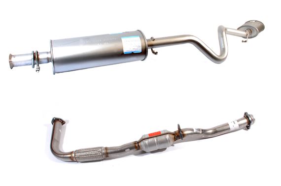 Exhaust System including CAT - RA1087MSP - Aftermarket