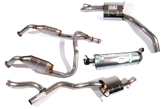 Exhaust System including CAT - RA1418MSP - Aftermarket