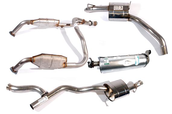 Exhaust System including CAT - RA1453MSP - Aftermarket