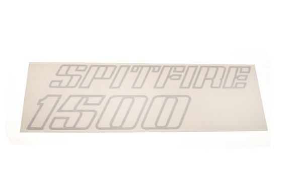 Bonnet Transfer - SPITFIRE 1500 - Silver - YKC1455