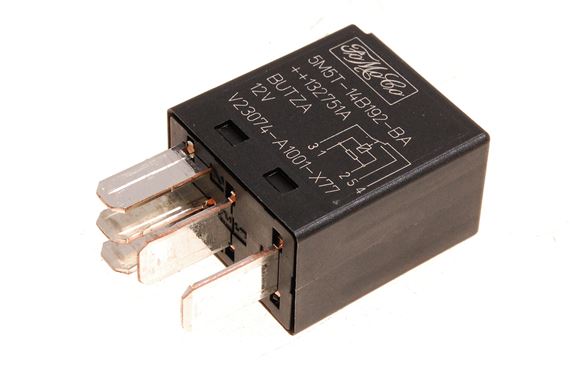 Relay - 20 Amp - Black - Micro - 5 Pin - YWB500200 - Genuine