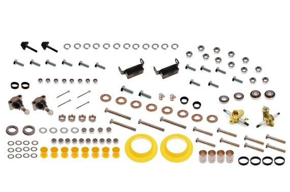Complete Front Suspension Overhaul Kit with Polyurethane Bushes - RW3072POLY