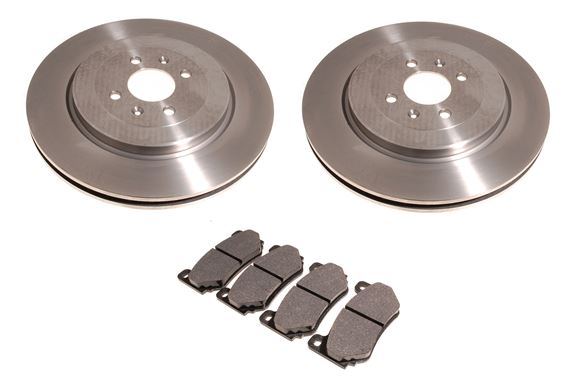 Front Brake Kit - 304mm Discs and Pads - TF160/Trophy - RP1018 - Genuine MG Rover