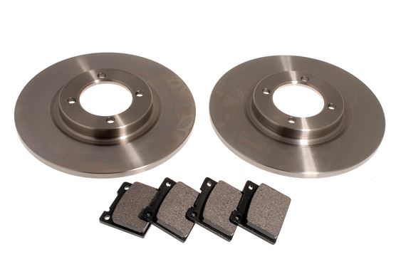 Front Brake Disc and Pad Set - Standard - Type 14 Calipers - RL1080