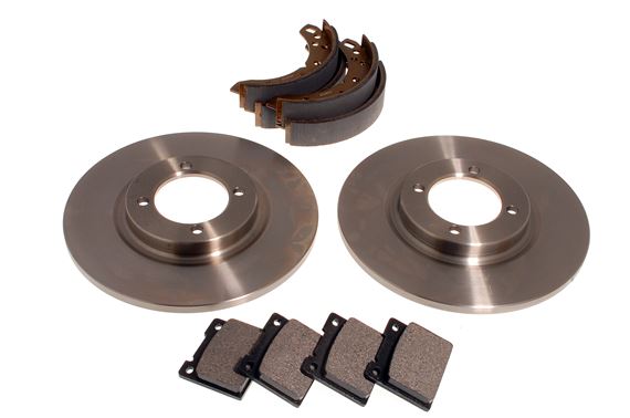 Brake Discs, Pads and Shoes Set - Standard - Type 14 Calipers - RL1081