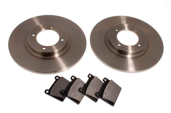 Front Brake Disc and Pad Set - Standard - Type 12 Calipers - RL1525