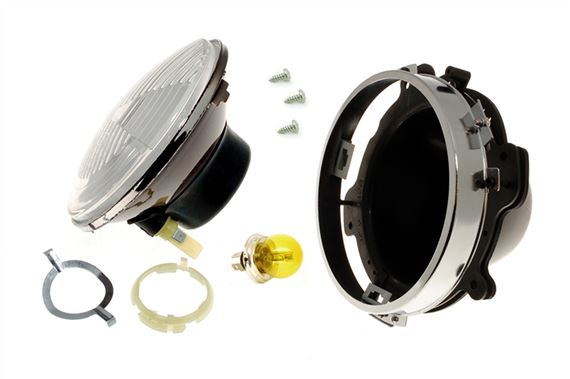 Headlamp Assembly - Outer (Dip Beam) - Standard (Yellow) - LHD France only - 517845