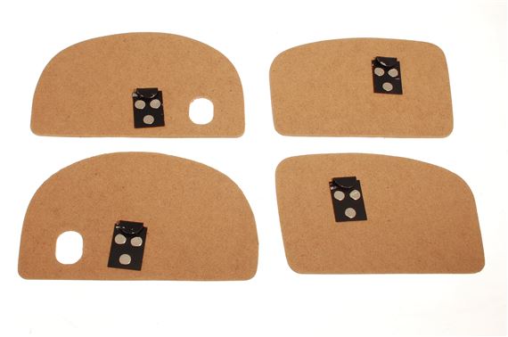 Squab Seat Cover Stiffener Boards - Car Set - RL1661