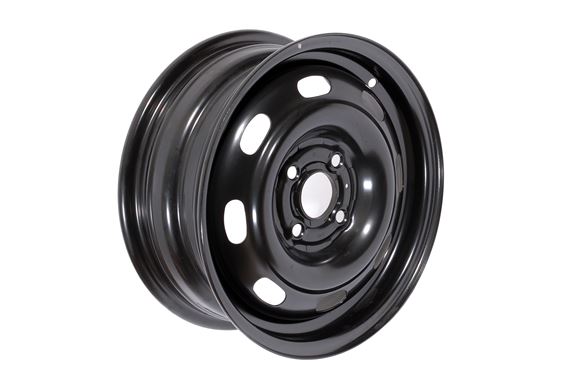 Steel Wheel 14x5.5" Black - RRC116970PMN - MG Rover