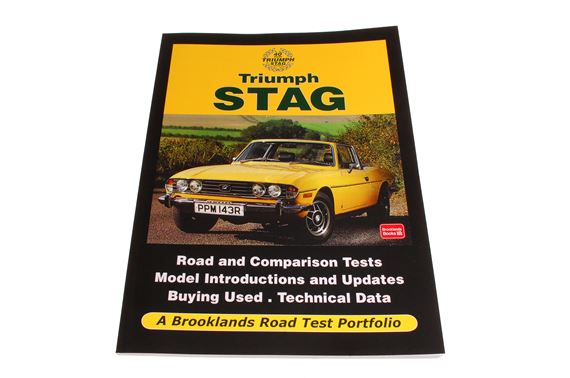 Triumph Stag Road Test Portfolio - RS1741 - Brooklands Books