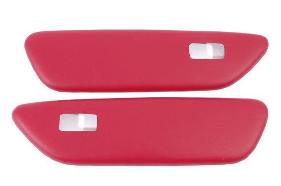 Door Pods - RP1151RED - Leather Replacement - Pair - Red