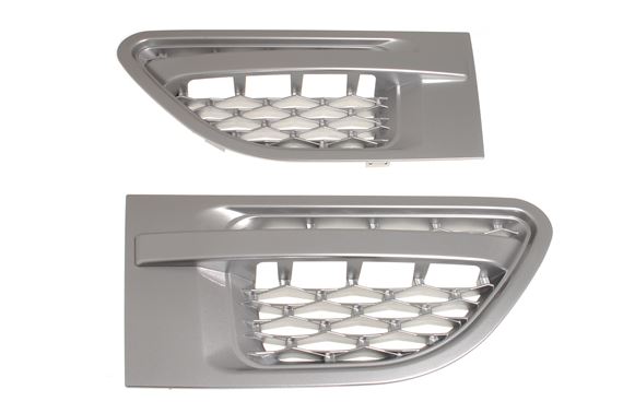 Wing Grille (pair) Silver - RA2090 - Aftermarket