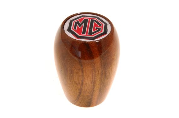 Gear Knob Wooden "MG" Logo - RP1426WMG