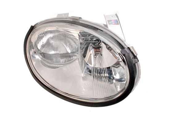Headlamp Assembly - Front RH - LHD - XBC104040 - Genuine MG Rover