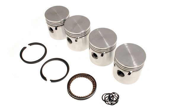 Piston Set - Standard Size - Complete with Rings - 142659