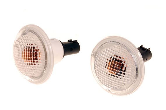 Side Repeater Lamps Kit - Pair - XGB000012CLEAR - Aftermarket
