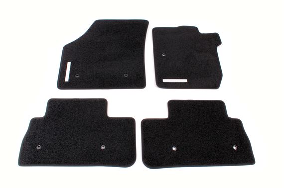 Carpet Mat Set RHD (4 piece) Black - VPLFS0245PVJ - Genuine