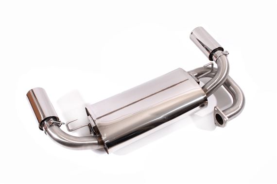Rear Assembly Exhaust System - Stainless Steel Sport - to VIN YD522572 - WCE103450SSSPORT