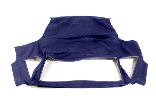 Hood Cover - Blue Mohair with Lining - Herald & Vitesse - 705737MOHBLUE