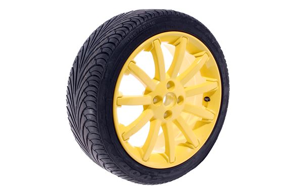 Alloy Wheel - 7JX16 - 11 Spoke - Yellow - MGF/TF - Each - RRC002630YEL - Genuine MG Rover