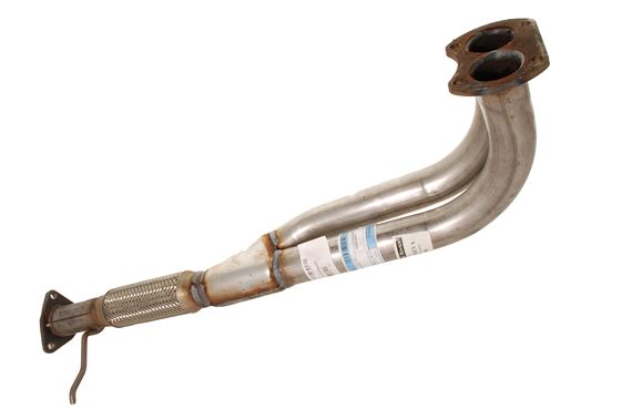 Downpipe assembly exhaust system - WCD10136EVA - Genuine MG Rover