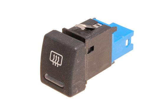 Heated Rear Screen Switch (black) - YUG001040PMP - MG Rover