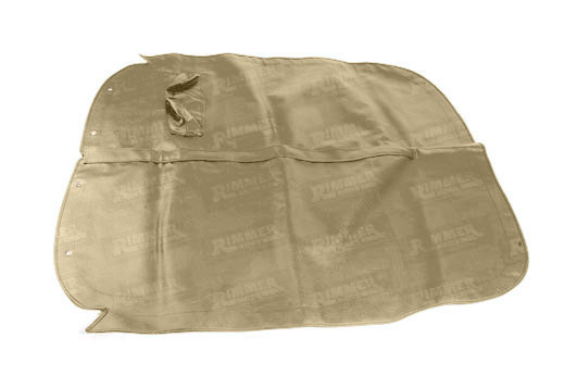 Tonneau Cover - Beige Mohair without Headrests - Mk3 RHD - 816991MOHBEIGE
