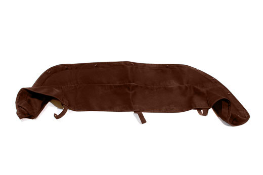 Hood Stowage Cover - Brown Mohair - MkIV & 1500 - 822401MOHBROWN