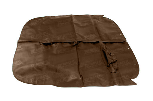 Tonneau Cover - Brown Mohair without Headrests - MkIV & 1500 RHD - 822451MOHBROWN