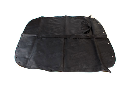 Tonneau Cover - Black Double Duck without Headrests - MkIV & 1500 LHD - 822461DUCK