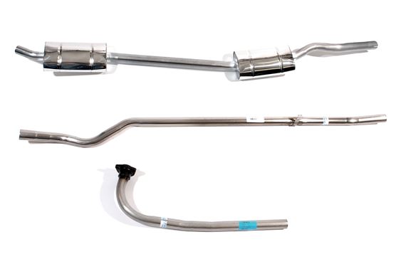 Stainless Steel Exhaust System - Saloon 2000 Mk2 Manual to ME50000 - RM8033